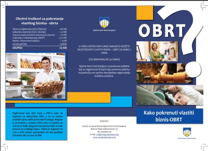 Ovako sarajevska Opština Novi Grad promoviše obrtništvo (1)