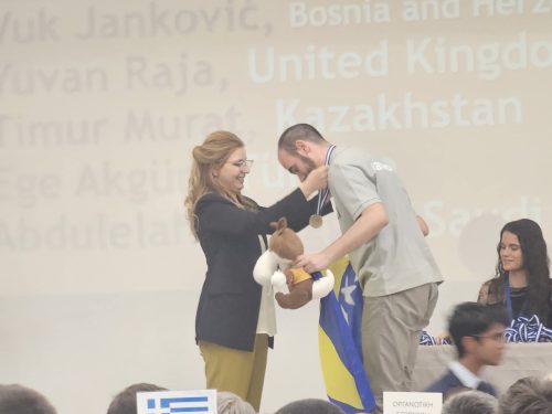 Vuk Janković na Balkanskoj matematičkoj olimpijadi