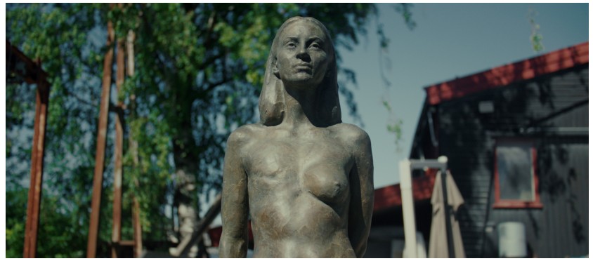 Skulptura posvećena Cecilie Flatval, preuzeto od https://www.brystkreftstatue.no/en/about-the-project