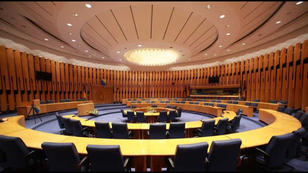 Sala za sjednice Doma naroda BiH