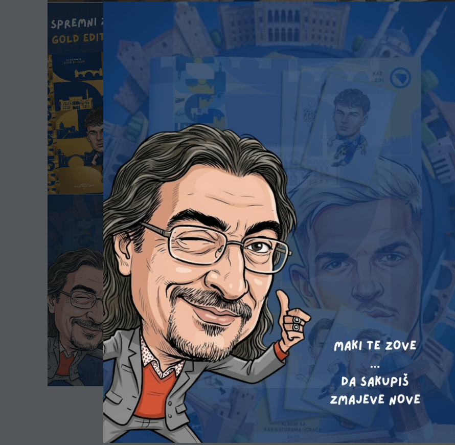 Jedna od karikatura Kenana Zukića
